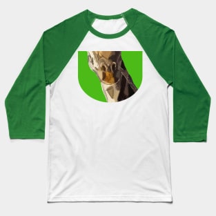 Giraffe Mouth Painting Baseball T-Shirt